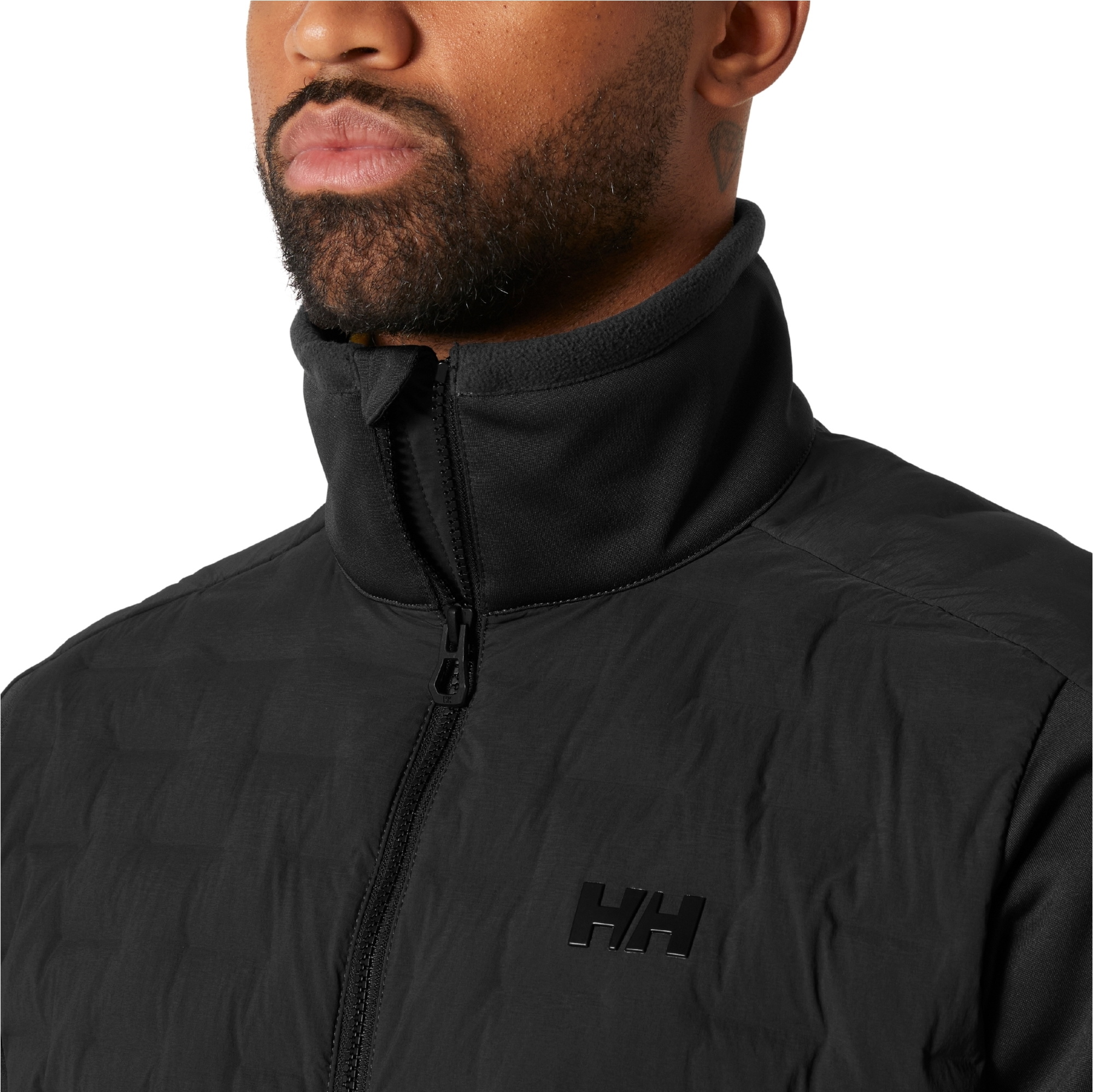 2026 Helly Hansen Mens HP Hybrid Stretch Insulator Jacket 34103 - Ebony